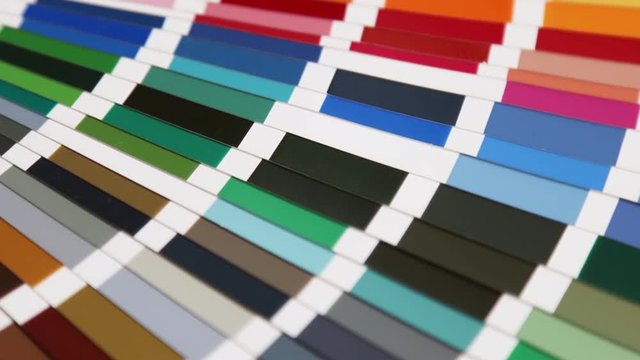 choice of materials, textures and colors for room renovation. sample Pallet with bright colors