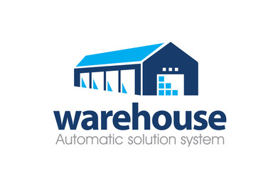 Creative Storage warehouses Logo design