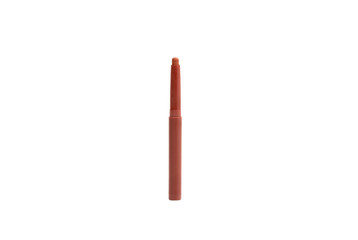 Isolated of woman cosmetic lipsticks.