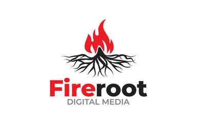 Creative of fire flame brand logo design