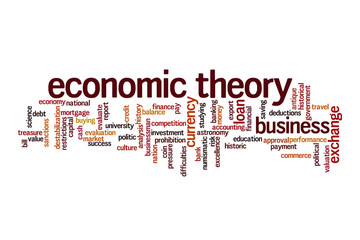 Economic theory concept