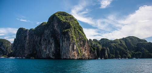 Thailand crystal clear tropical beach