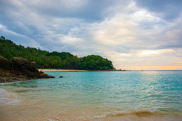 Thailand crystal clear tropical beach