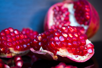 diet food fresh fruit healthy juicy natural organic pomegranate pomegranate vegetarian vitamins