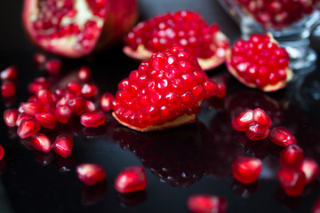 diet food fresh fruit healthy juicy natural organic pomegranate pomegranate vegetarian vitamins