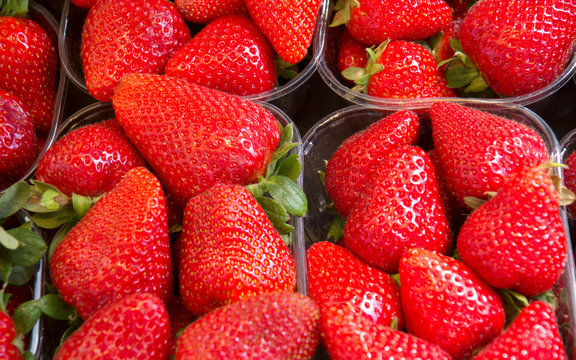 Red strawberry reflex
