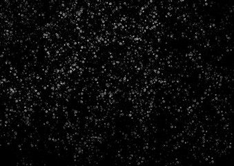glow glitter light black background