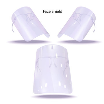 3D Face Shield Clear Glasses Protector