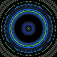 Mandala Turquoise - Bennydoscope