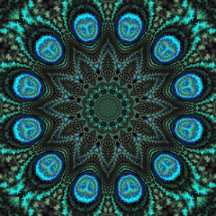 Mandala Turquoise - Bennydoscope