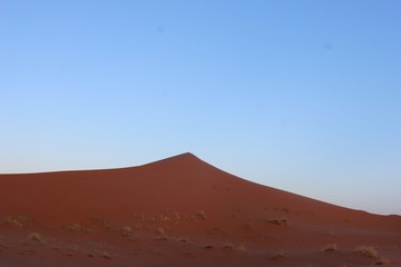 Fototapeta na wymiar 気軽にサハラ砂漠が体験できる　メルズーガ（モロッコ）
