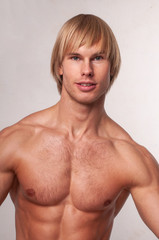 Portrait of bodybuilder