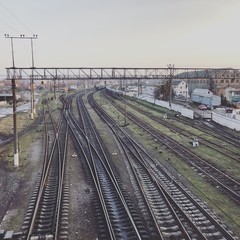 Fototapeta na wymiar Ukraine Railway