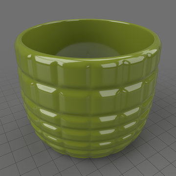 Resin candle cup