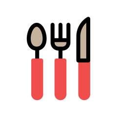 Kitchen hand tools vector graphic