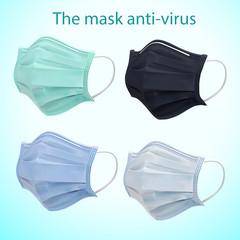 3D mask protects against dust and viruses.	