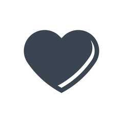 Heart sign icon
