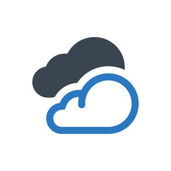 Cloudy day icon