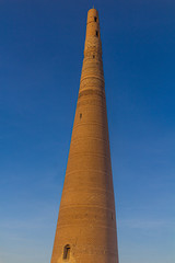 Kutlug Timur Minaret in the ancient Konye-Urgench, Turkmenistan.