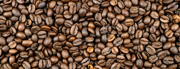 Roasted coffee beans