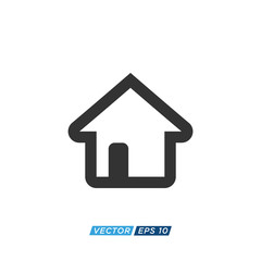 Home and House Logo Icon Vector