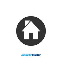 Home and House Logo Icon Vector