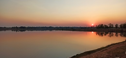 Obraz premium Evening sun