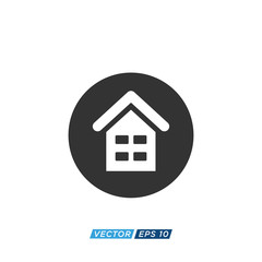 Home and House Logo Icon Vector
