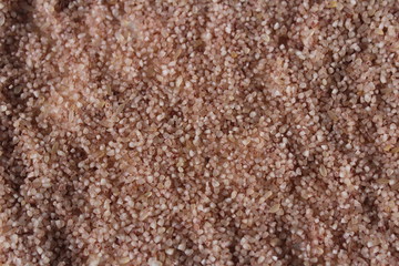 Close up of broken rice.
