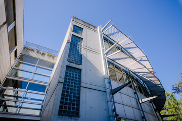 Bâtiment dans le quartier des gratte-ciel à Villeurbanne