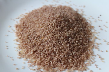 Close up of mutton broken rice