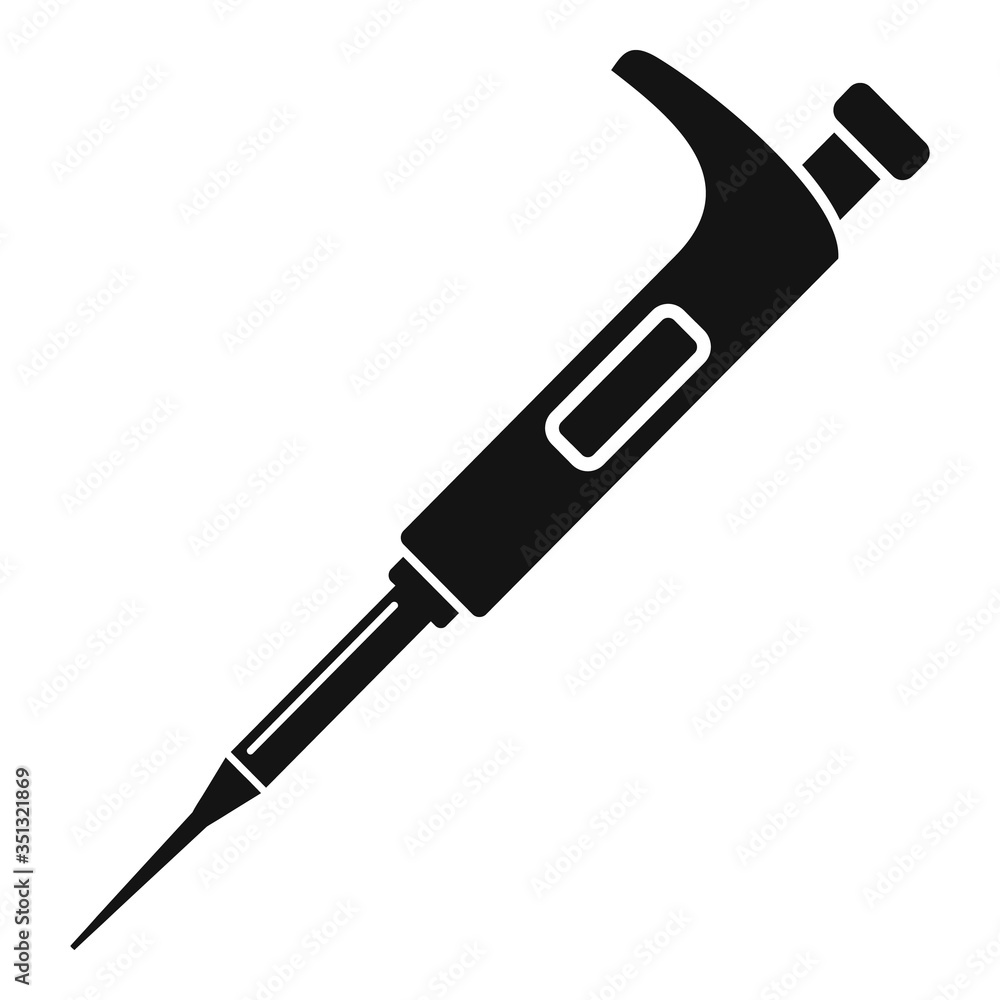 Poster modern glucometer icon. simple illustration of modern glucometer vector icon for web design isolated