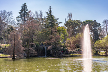 fountain in the park