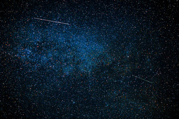Night sky with stars