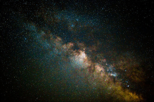 Night sky with stars