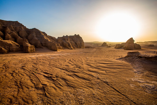 Dry desert