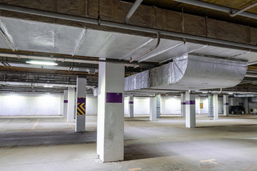 Ceiling insulation, ventilation system air ducts
