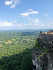 Fototapeta na wymiar Lookout Moutain at Rock City in Chattanooga