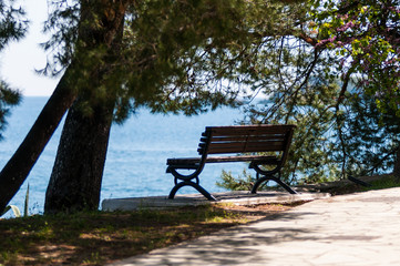 The beautiful island of Skiathos, Greece.