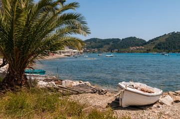 Fototapeta premium The beautiful island of Skiathos, Greece.