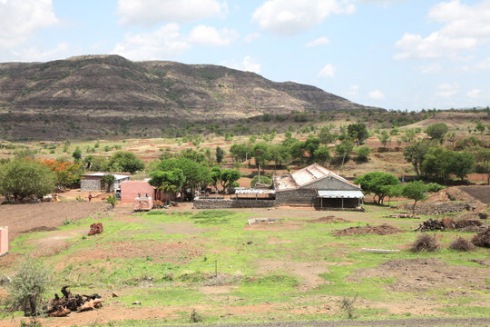 village in the mountains india village rural area south india andra pradesh