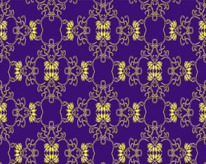 Vector beautiful background with lotus.