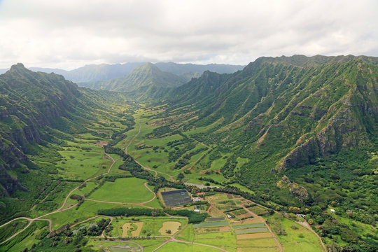 Kaaawa Valley, Oahu, Hawaii