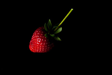 Strawberry with seeds