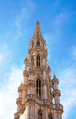 Fototapeta na wymiar architecture in the sky belgium