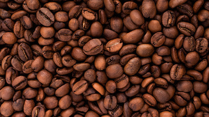 roasted coffee beans background