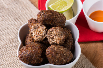 
Kibe Fried. Traditional in Brazil