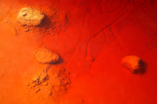 Indonesia, Mineral Lake, close-up