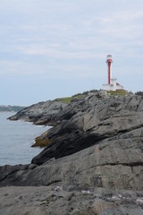 Fototapeta premium Canada Cape Forchu Lighthouse