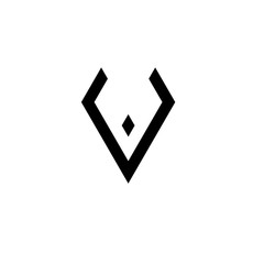 Rhombus abstract vector logo design template. Business, jewelry, fashion concept. Luxury symbol